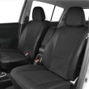 錦産業 Tomboy パンチング&レザーシートカバー ブラック WSF5042